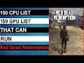 Red Dead Redemption 1 Pc Game System Requirements