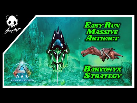 The EASY Way Of GETTING The Artifact Of The Massive - LAVA CAVE | ARK: Survival Ascended