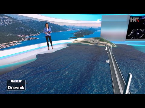 HRT: Pelješki most - Približio jug Hrvatske