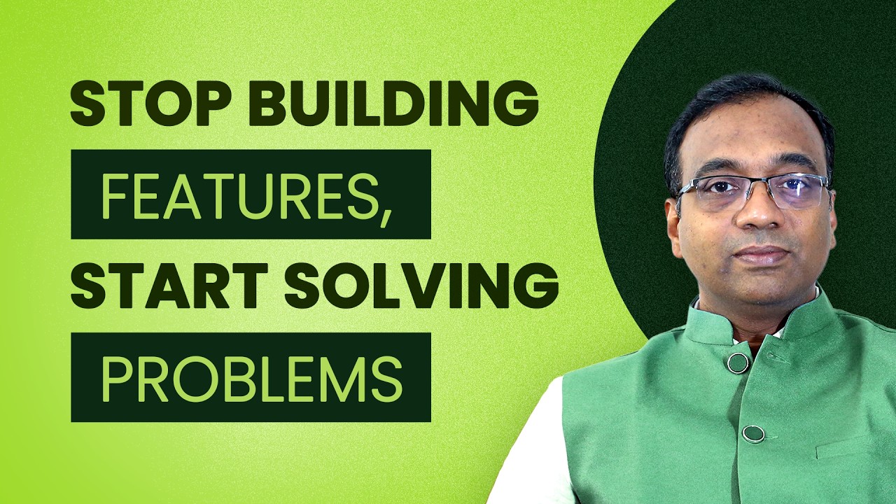Stop Building Features, Start Solving Problems | Anil Radhakrishnan, CPO at Tata Elxsi