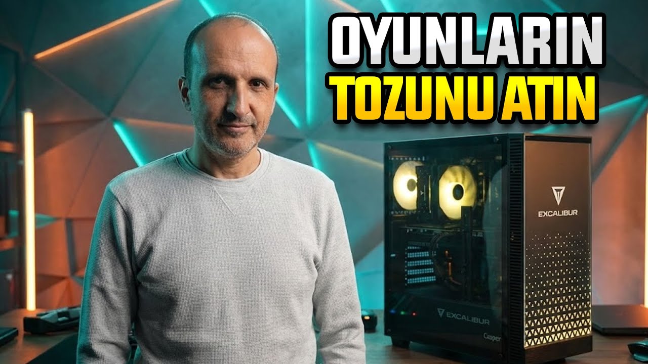 Excalibur E650 Masaüstü Oyun Bilgisayarı | Özgür Çetin (ShiftDelete.Net)
