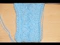 Вязание спицами узора Косы. Схема 11 //// Knitting pattern braids. scheme 11 ...