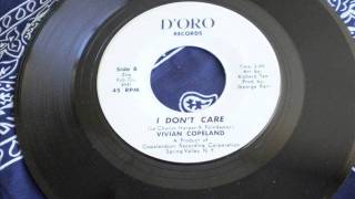 I Don't Care - Vivian Copeland
