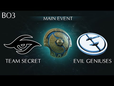 Highlights EG vs Secret TI8 Main Event | Secret vs EG The International 2018