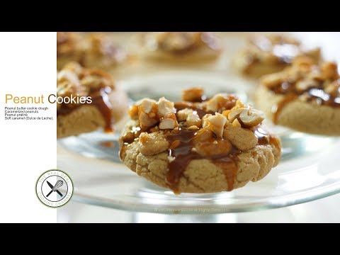 Carmel Peanut Cookies – Bruno Albouze