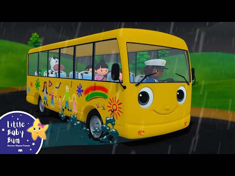 Wheels on the Bus Rain Rain Medley! | Little Baby Bum - New Nursery Rhymes for Kids