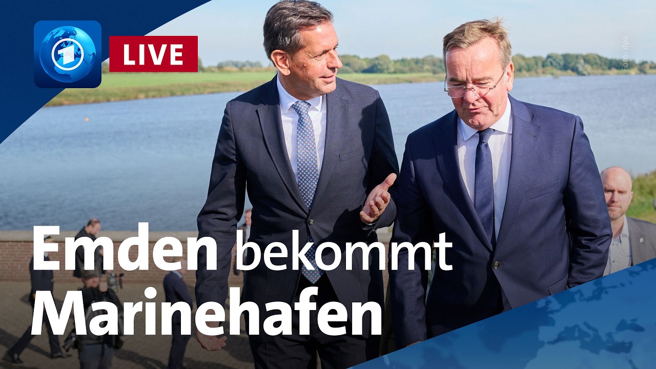 Marinehafen für Emden: Hintergründe, Folgen, Reaktionen | 🌍 tagesschau24 Top-Thema, 5.10.2026