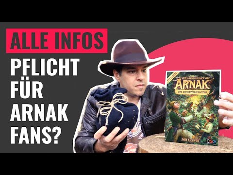 Super Spiel noch besser? Expeditionsleiter Erweiterung für Die Verlorenen Ruinen von Arnak 🤠