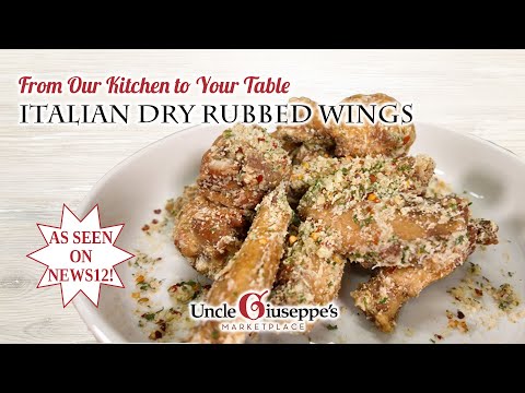 Crispy Garlic Parmesan Wings | Uncle Giuseppe’s Favorite Recipe 🍗🧄🧀