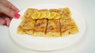Тайские блинчики роти с бананом. Настоящие тайские блинчики с бананом | banana roti