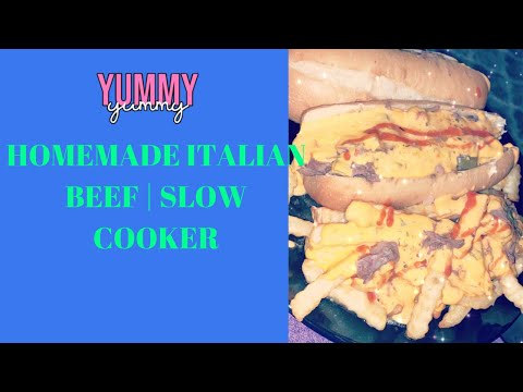 Italian Beef Sandwich Recipe | Slow Cooker