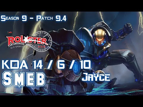 KT Smeb JAYCE vs PANTHEON Top - Patch 9.4 KR Ranked