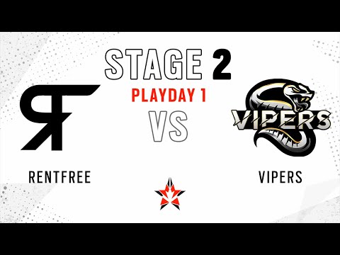 Vipers vs RentFree // NA Challenger League - Stage 2 - Playday 1 (no cast)