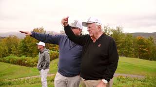 Robert Trent Jones, Jr visits Sunday River Golf Club