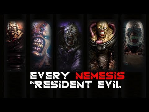 EVERY NEMESIS in RESIDENT EVIL GAME and HIS  TRANSFORMATIONS  (1999-2019)