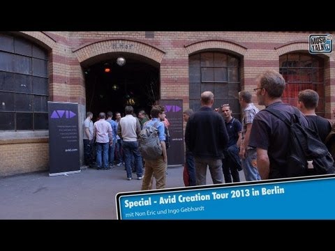 AVID Creation Tour 2013 in Berlin