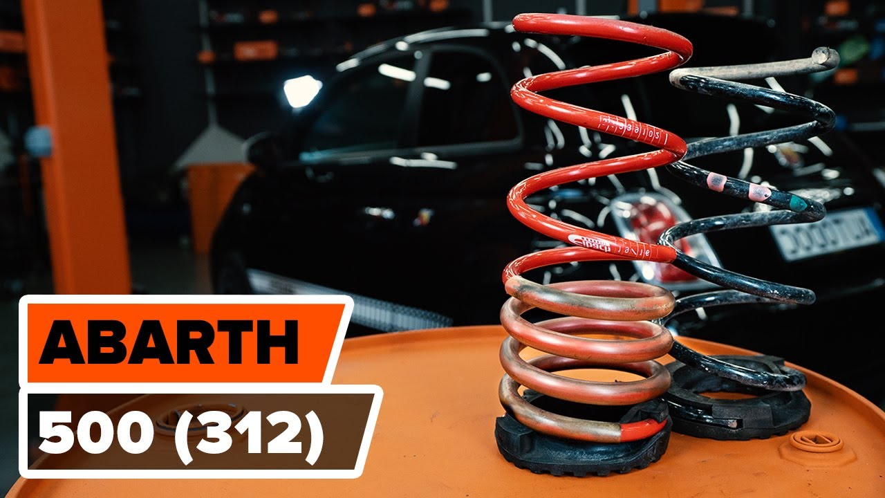 Comment changer : ressort de suspension arrière sur Abarth 595 - Guide de remplacement