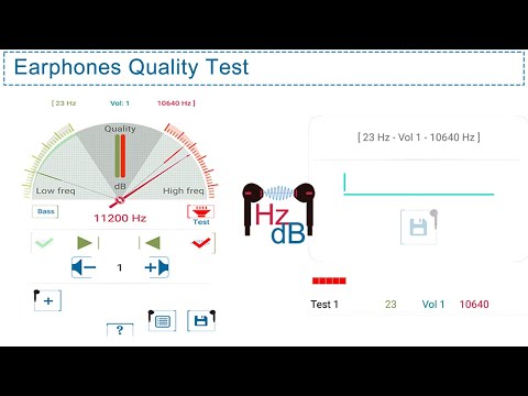 Earphones Quality Test Video