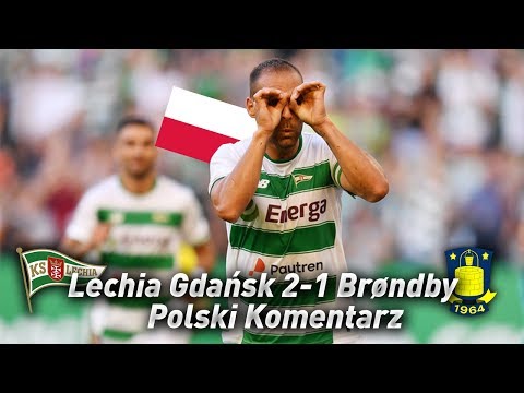 Lechia Gdańsk vs Brøndby 2-1 ᴴᴰ | Skrót meczu | Polski Komentarz