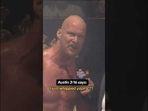 This is why “Stone Cold” Steve Austin is the GOAT 🔥😤 #316Day
