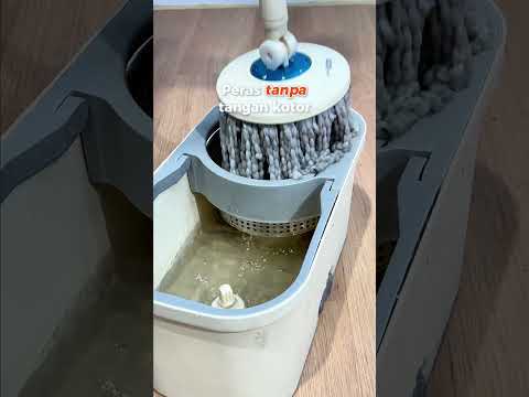 Gambar Proclean Set Alat pel Putar Dengan Ember Peras - Krem