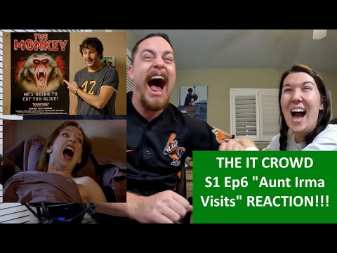 Americans React | THE IT CROWD | Aunt Irma Visits Season 1 Episode 6 | REACTION