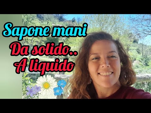 🌿 sapone mani da solido a liquido  #autoproduzione #noplastic #riciclo #soap
