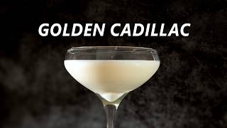 The Smoothest 3-Ingredient Cocktail Ever - Golden Caddillac Cocktail