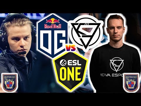 OG Mantuu ON FIRE🔥 OG vs KOVA Highlights | ESL One Rio Closed Qualifier EU * Inferno