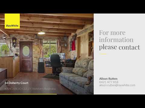 16 Doherty Court, Kangaroo Gully, WA 6255, 2 habitaciones, 1 baños, Studio