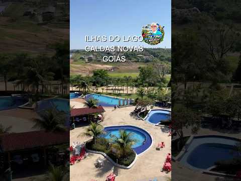 Ilhas do lago eco resort Caldas Novas Goiás.