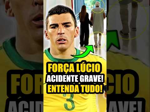 Former captain of the Brazilian national team suffers serious accident! Strength to Lúcio 🙏 #shorts