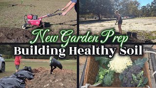How We’re Building Healthy Soil in Heavy Clay on Our New Homestead