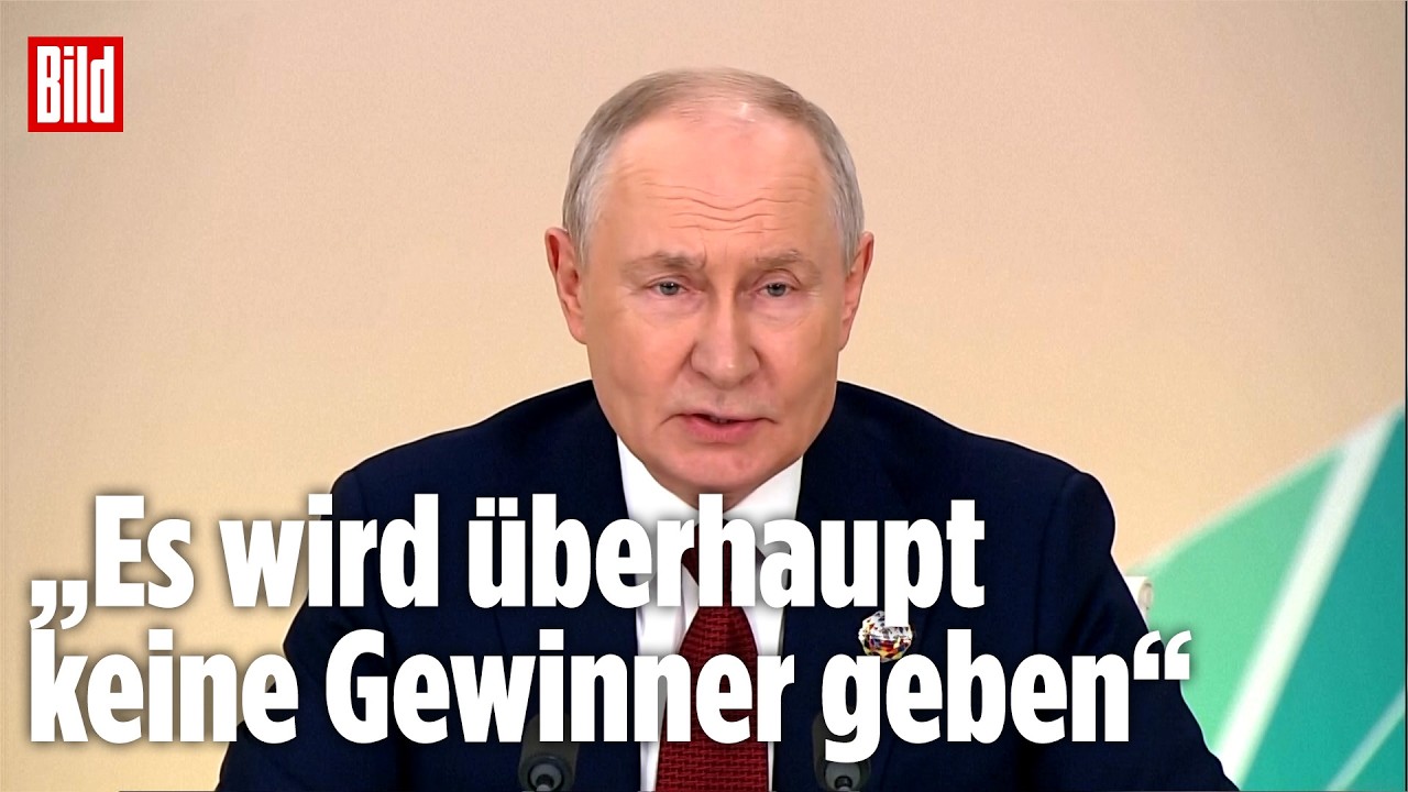 Droht ein Krieg mit Europa? Wladimir Putin warnt vor einer Eskalation