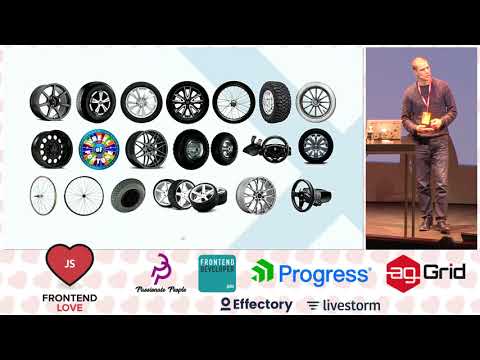 Norbert de Langen - Building a component library with React, Vue, Angular or WebComponents