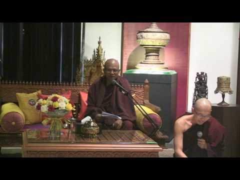 2017 03 11 DhammaTalk 4 Sprinkle With The Water of Immortality Deathless Part 1, English Only