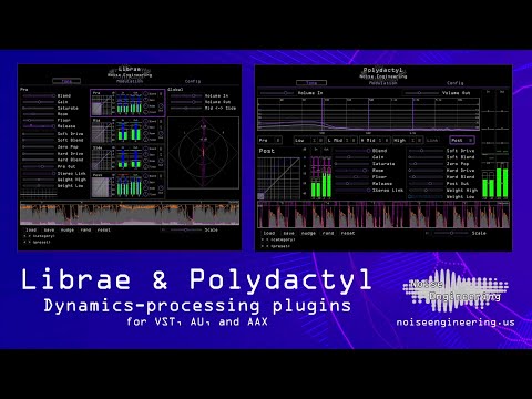 Introducing Librae and Polydactyl dynamics-processing plugins