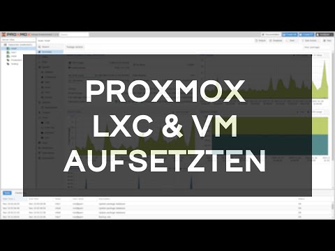 #Proxmox LXC Container und/oder VM (Anleitung & Konfiguration)