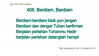 Download lagu GMAHK Lagu Sion Edisi Lengkap 408 Berdiam, Berdiam 1 Bait karaoke mp3 Download lagu GMAHK Lagu Sion Edisi Lengkap 408 Berdiam, Berdiam 1 Bait karaoke mp3