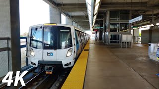 ⁴ᴷ⁶⁰ BART: Berryessa, Daly City, and Richmond Trains at Warm Springs/South Fremont