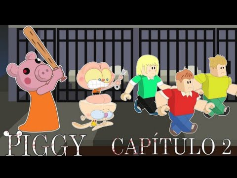 Mongo e Drongo com PIGGY desenho animado