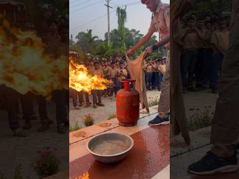 🙏🏼TY for 450M views|Household fire fighting training 🫡|#industrialskills  #firefighter #fireforce