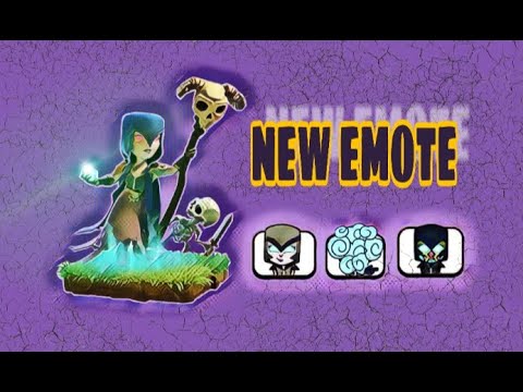New Night Witch Emote In Witch Draft Challenge || CLASH ROYALE