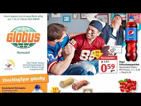 🛒 Globus Katalog Prospekt 7. bis 12. Februar 2022 - Neuigkeiten, Angebote Deutschland 🇩🇪