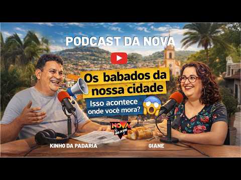 BABADOS, HISTÓRIAS E POLÊMICAS DE SÃO PEDRO com Kinho da Padaria e Giane | Podcast Nova