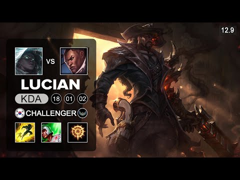 Lucian vs Senna ADC - KR Challenger - Patch 12.9 Season 12