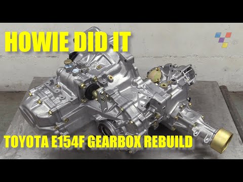 Howie Did It - Toyota E154F Gearbox Strip and Rebuild