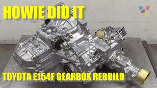Howie Did It - Toyota E154F Gearbox Strip and Rebuild