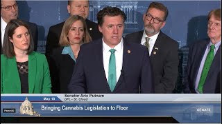 DFL Press Conference: Bringing Cannabis Legislation to the Senate Floor - 05/18/2022