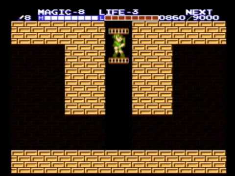 Zelda II: The Adventure of Link (Great Palace, No Damage)